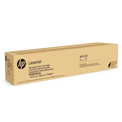 惠普管理型碳粉盒(W9151MC)青色/鼓粉分離/24000頁(yè)   單位：個(gè)